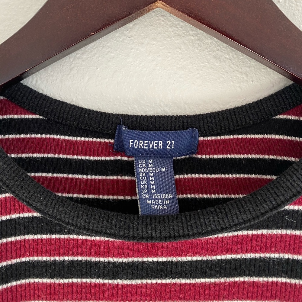 Striped Ribbed Top - Picture 4 of 4